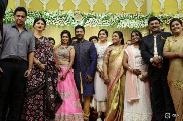 Celebs at Actor Bhagyaraj Son Wedding Reception